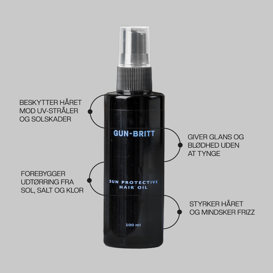 Gun-Britt Sun Protective Hair Oil 100 ml.